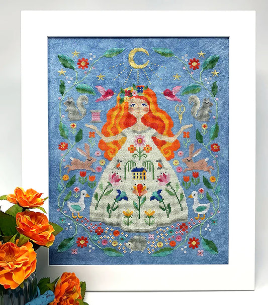 Stitch Goddess - Tiny Modernist - Cross Stitch Pattern, Needlecraft Patterns, Needlecraft Patterns, The Crafty Grimalkin - A Cross Stitch Store