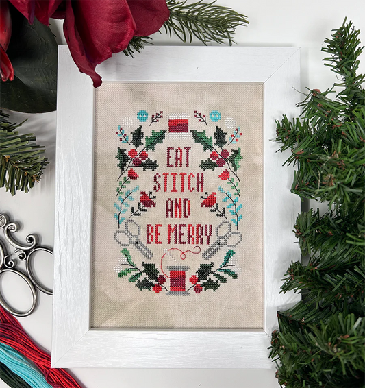 Stitch and Be Merry - Tiny Modernist - Cross Stitch Pattern