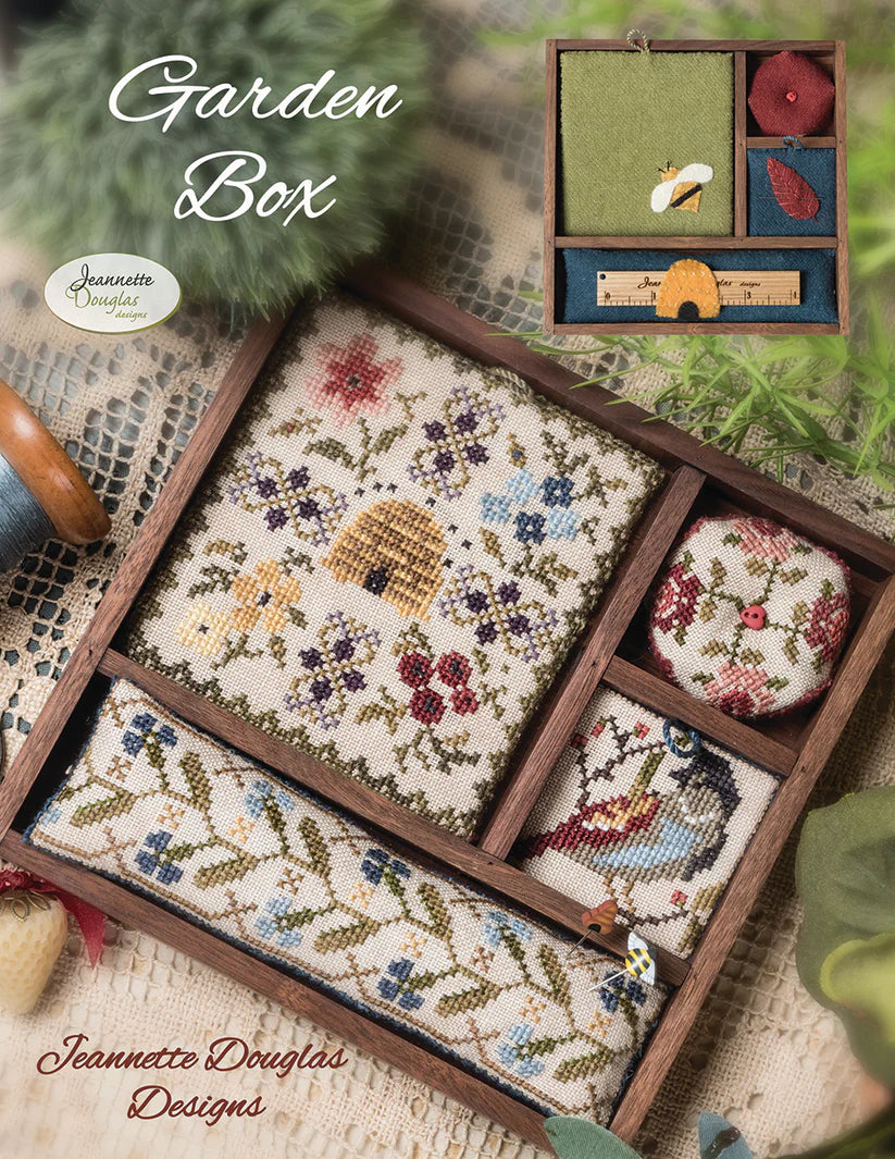 Garden Box - Jeannette Douglas - Cross Stitch Pattern