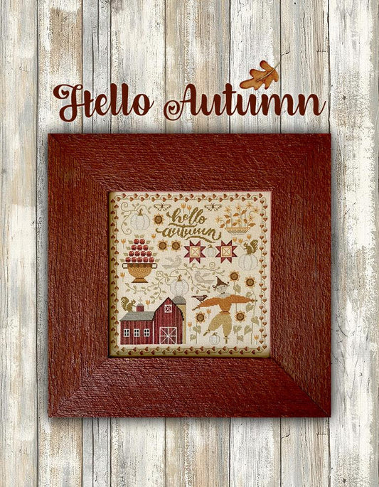 Hello Autumn Book - Teresa Kogut - Cross Stitch Pattern, Needlecraft Patterns, The Crafty Grimalkin - A Cross Stitch Store