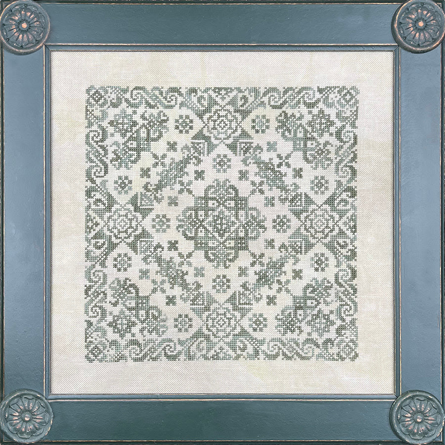 PRE-ORDER Sumatran Lace - Ink Circles - Cross Stitch Pattern, Needlecraft Patterns, Needlecraft Patterns, The Crafty Grimalkin - A Cross Stitch Store