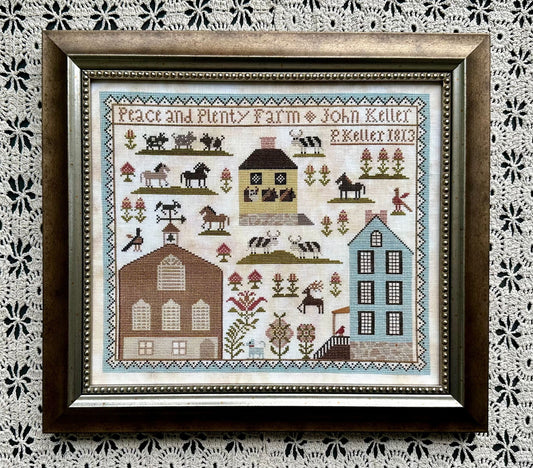 Peace & Plenty Farm - Kathy Barrick - Cross Stitch Design