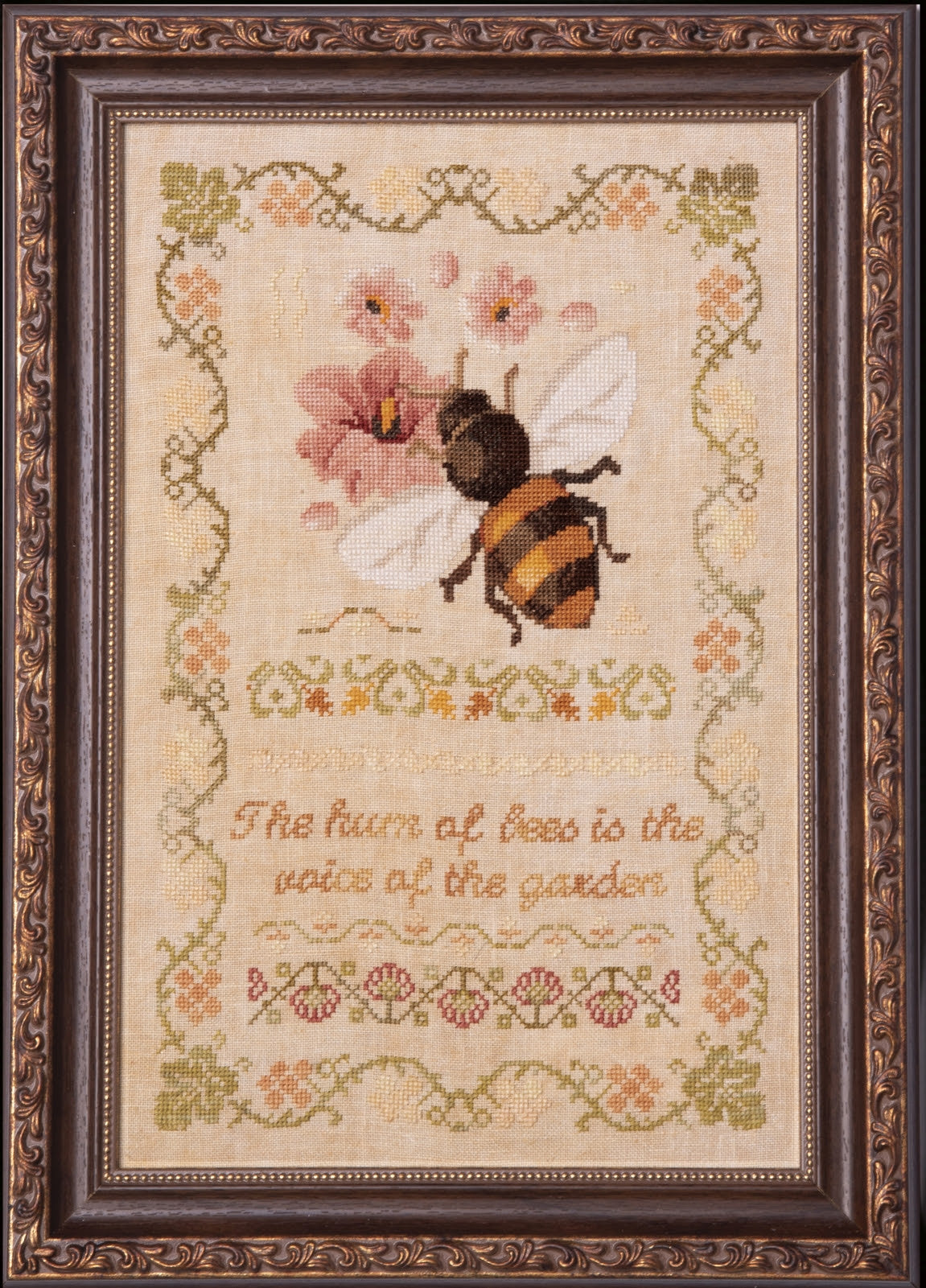 The Voice of the Garden - Samplers and Primitives - Cross Stitch Pattern