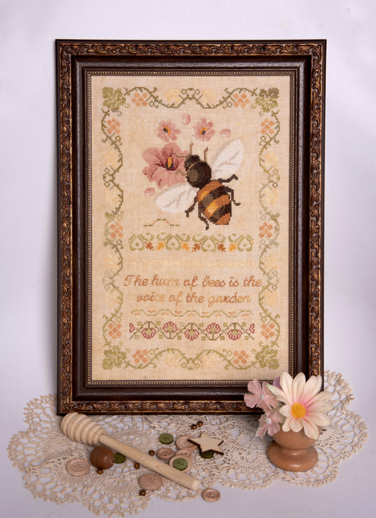 The Voice of the Garden - Samplers and Primitives - Cross Stitch Pattern
