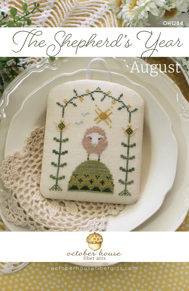 The Shepherd's Year - August - October House Fiber Arts - Cross Stitch Pattern, Needlecraft Patterns, The Crafty Grimalkin - A Cross Stitch Store