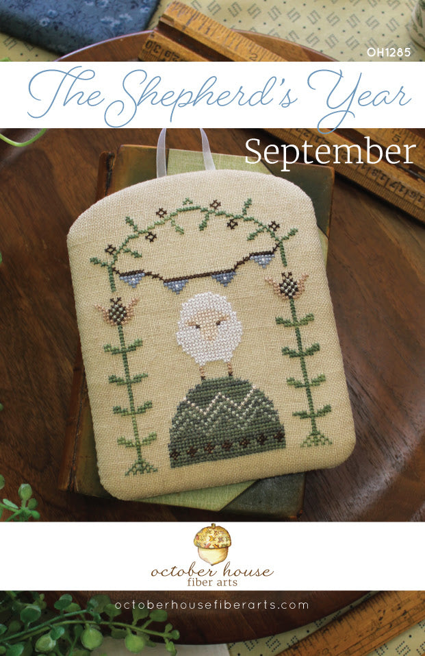 The Shepherd's Year - September - October House Fiber Arts - Cross Stitch Pattern, Needlecraft Patterns, The Crafty Grimalkin - A Cross Stitch Store