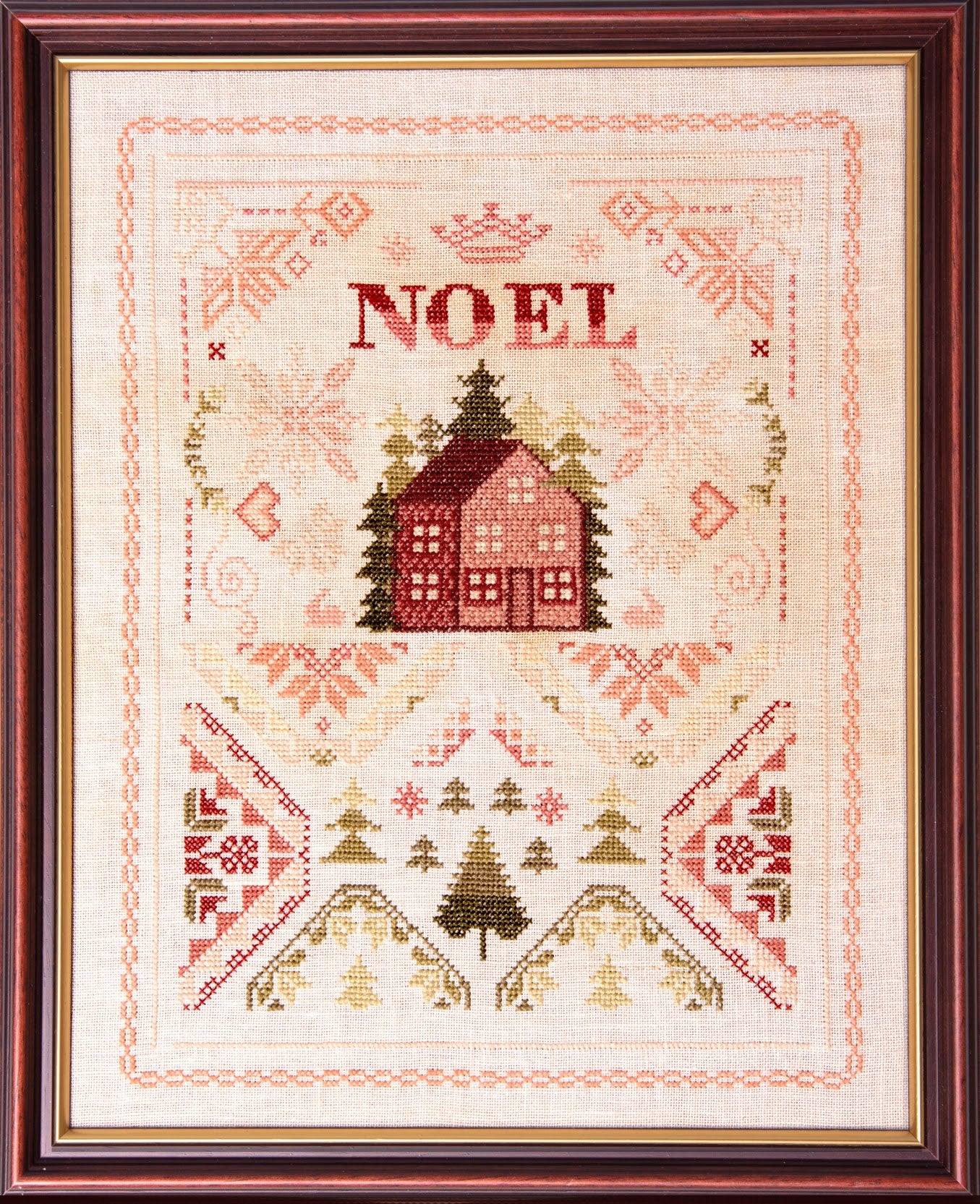 Noel Ornament Sampler - Samplers and Primitives - Cross Stitch Pattern