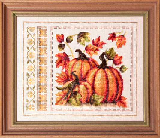 Rich Autumn Harvest - Samplers and Primitives - Cross Stitch Pattern