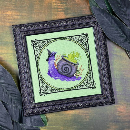 Cauldron Snail - Stitch Crypt - Cross Stitch Pattern