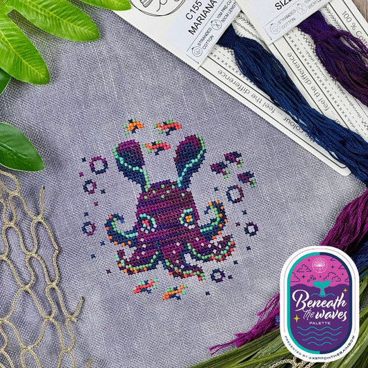 PREORDER Deep Sea Dumbo - Stitch Crypt - Cross Stitch Pattern