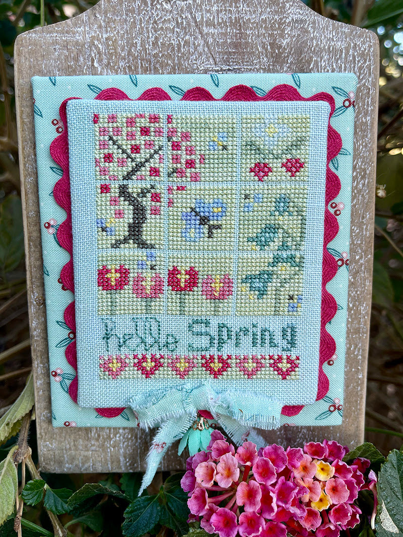 PREORDER Hello Spring - Jan Hicks Creates - Cross Stitch Pattern