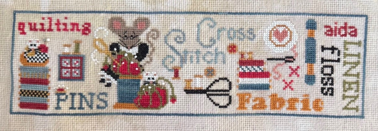 PREORDER Matilda’s Sewing Drum - Finally a Farmgirl - Cross Stitch Pattern