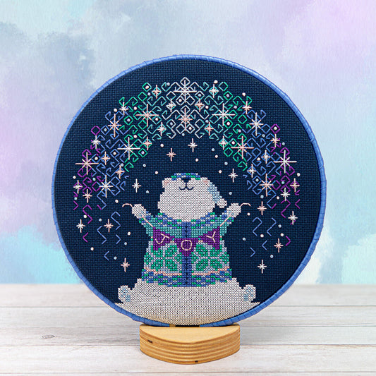 Polar Lights - Counting Puddles - Cross Stitch Pattern