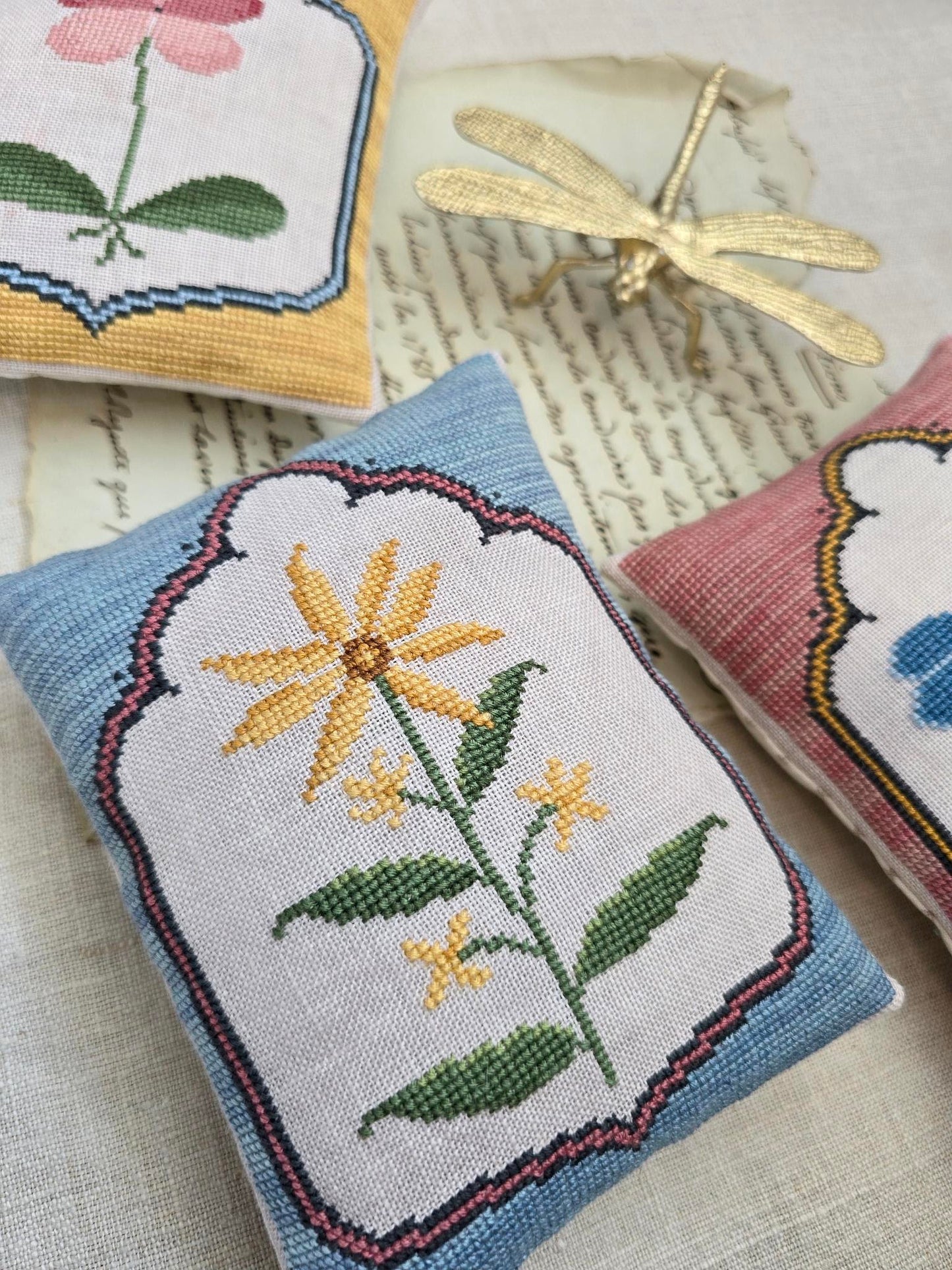 Petal Collection - Hello From Liz Mathews - Cross Stitch Pattern