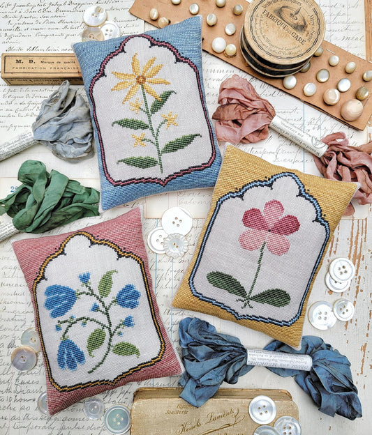 Petal Collection - Hello From Liz Mathews - Cross Stitch Pattern