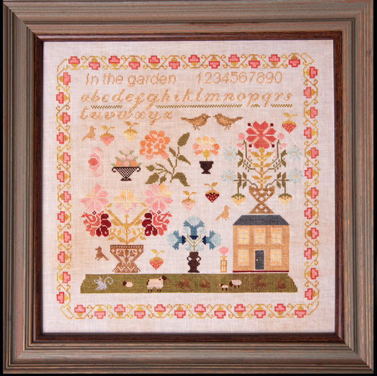 In the Garden - Samplers and Primitives - Cross Stitch Pattern