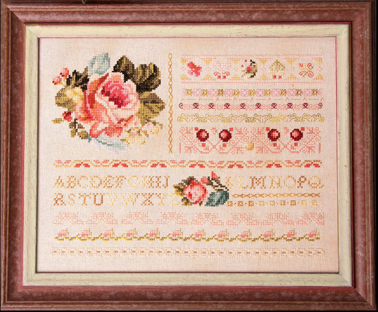 Rose Band Sampler II - Samplers and Primitives - Cross Stitch Pattern