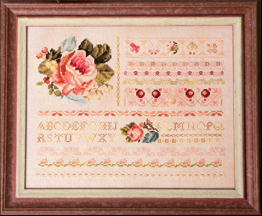 Rose Band Sampler II - Samplers and Primitives - Cross Stitch Pattern