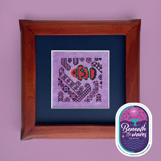 Anemone- JEDxStitch - Cross Stitch Pattern