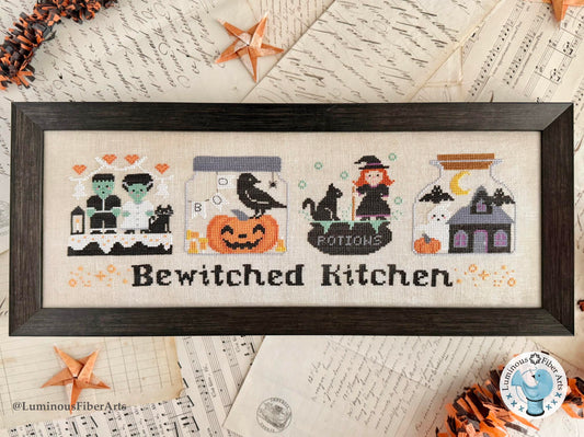 Bewitched Kitchen - Luminous Fiber Arts -  Cross Stitch Pattern