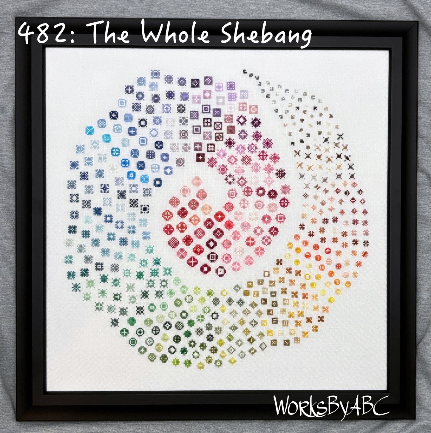 482: The Whole Shebang - Works by ABC - Cross Stitch Pattern