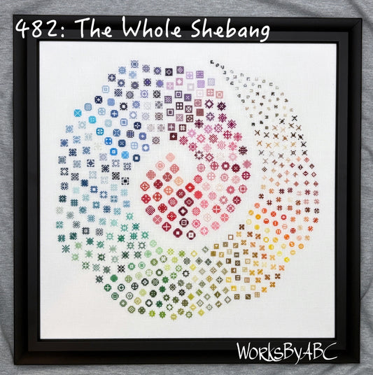 482: The Whole Shebang - Works by ABC - Cross Stitch Pattern
