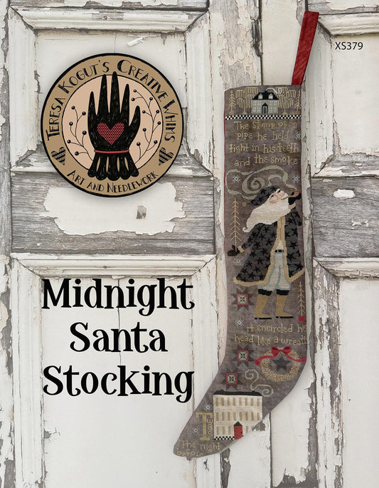 Midnight Santa - Teresa Kogut - Cross Stitch Pattern