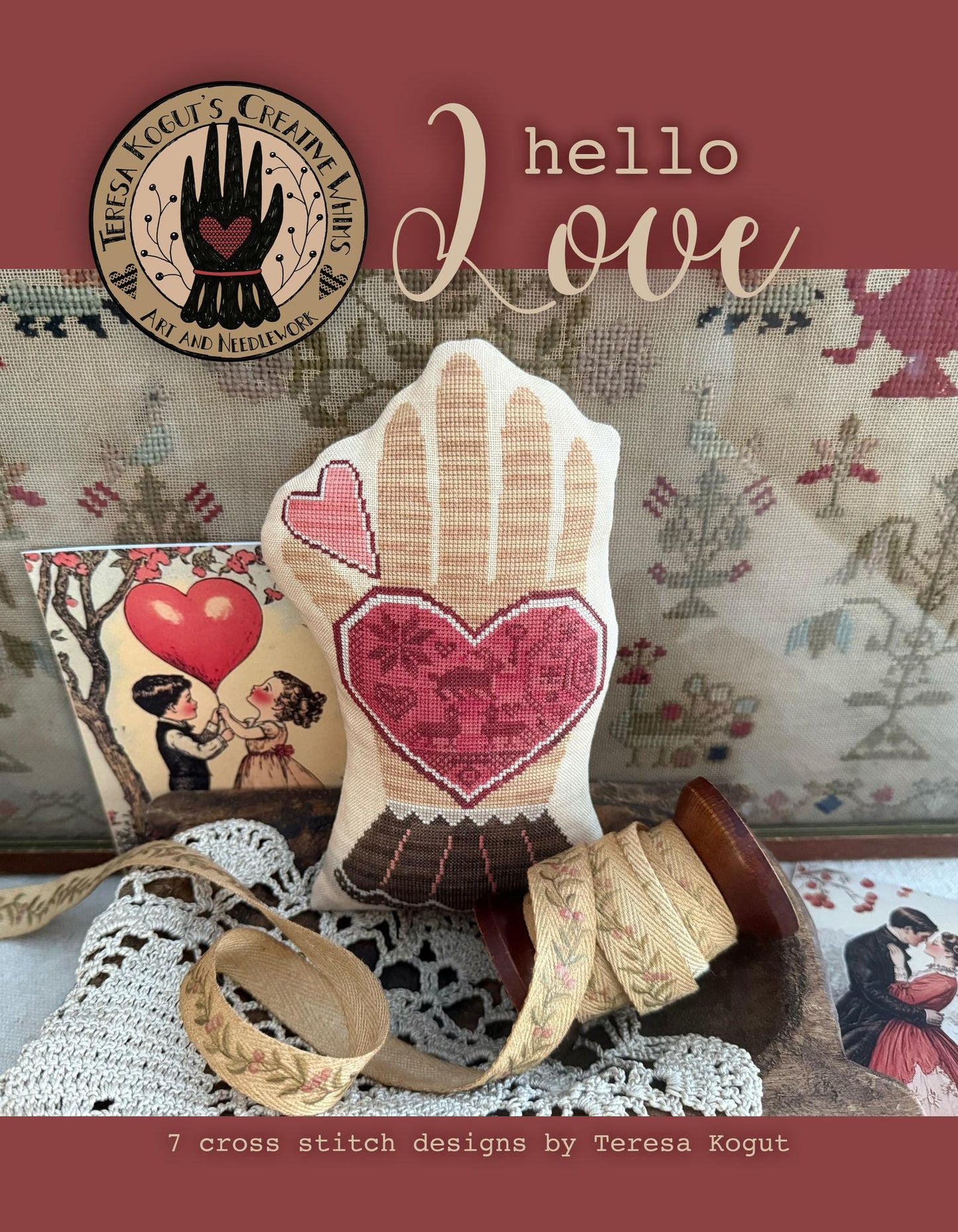 Hello Love - Teresa Kogut - Cross Stitch Pattern
