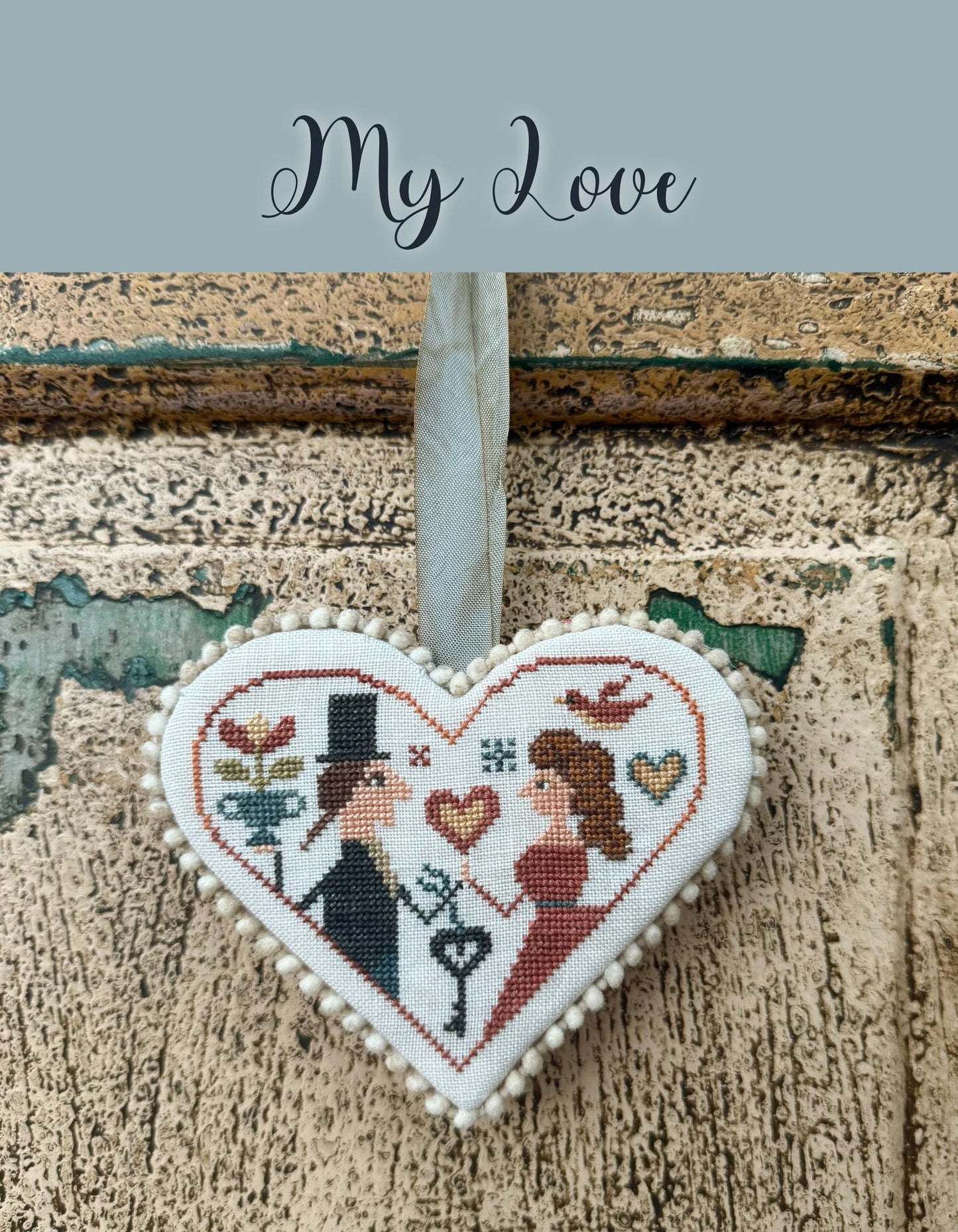 Hello Love - Teresa Kogut - Cross Stitch Pattern