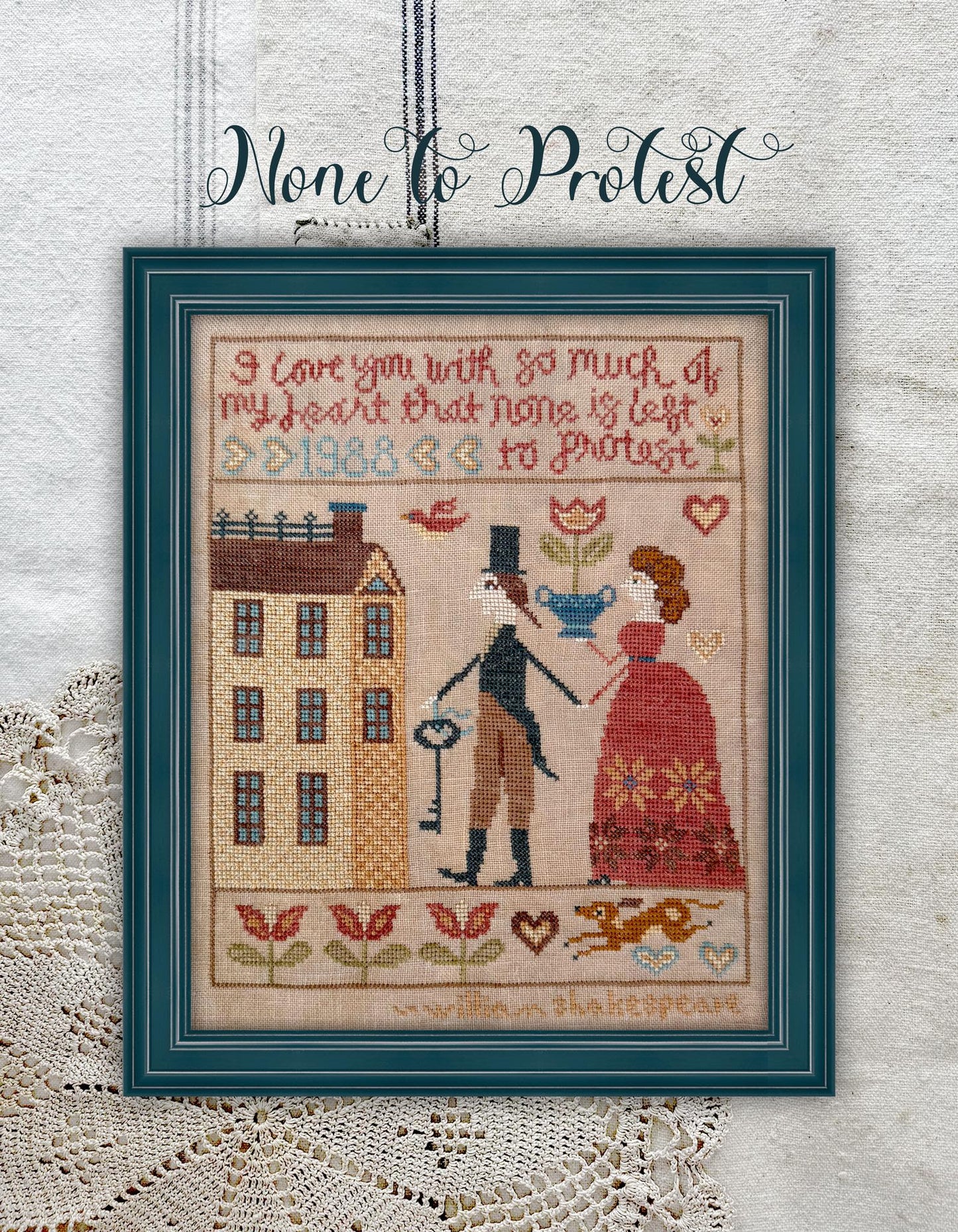 Hello Love - Teresa Kogut - Cross Stitch Pattern