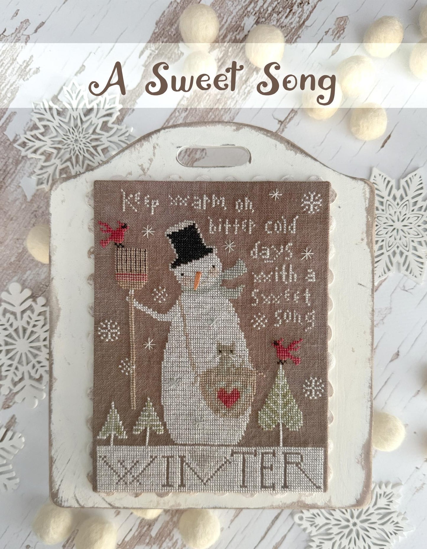 Hello Winter - Teresa Kogut - Cross Stitch Pattern