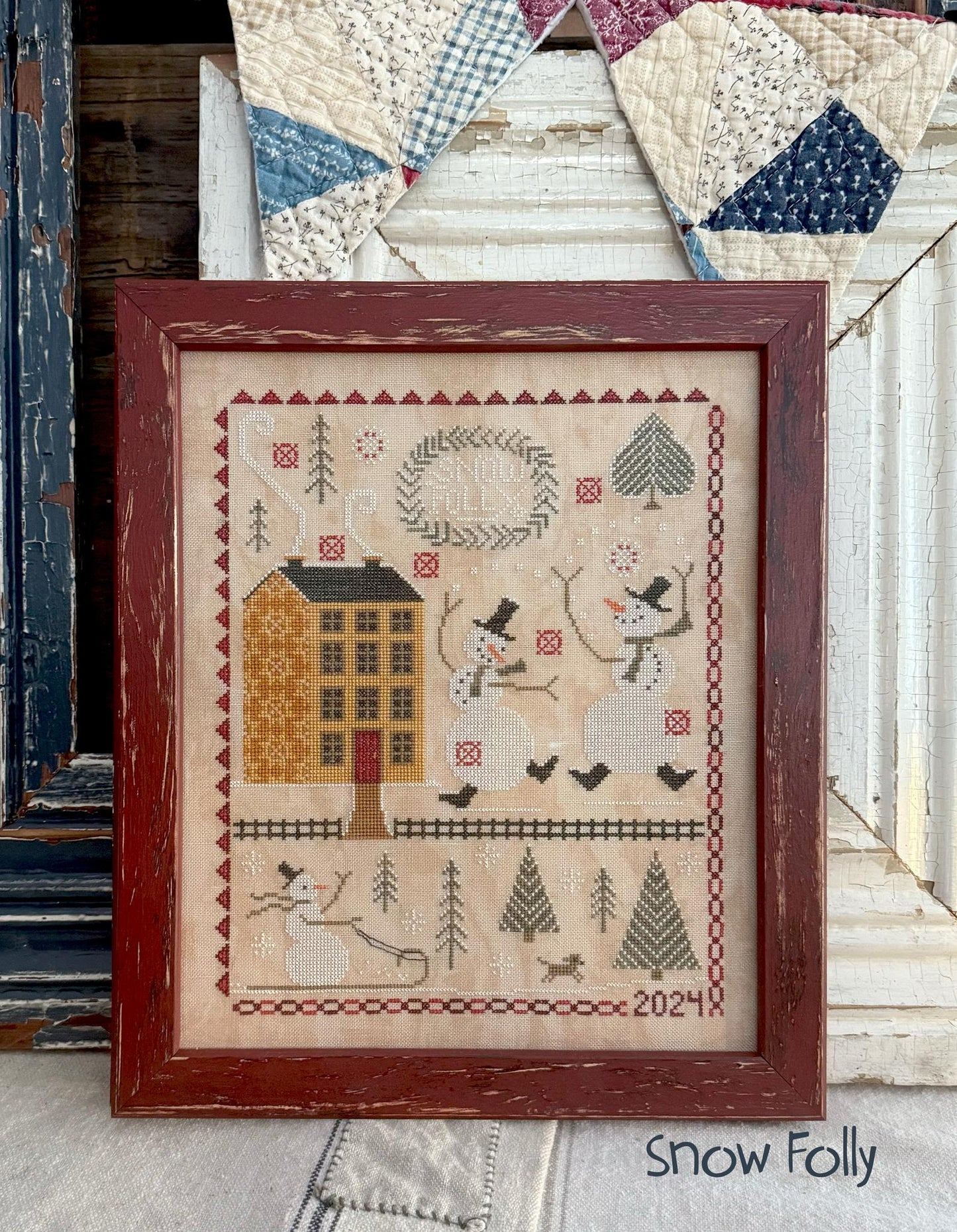 Hello Winter - Teresa Kogut - Cross Stitch Pattern