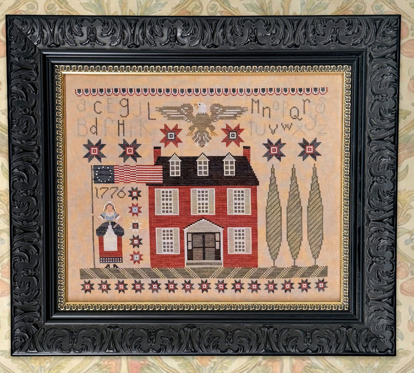 Betsy’s Sampler - Fox and Rabbit - Cross Stitch Pattern