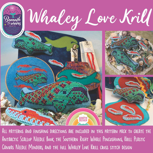 Whaley Love Krill - Ardith Design - Cross Stitch Pattern