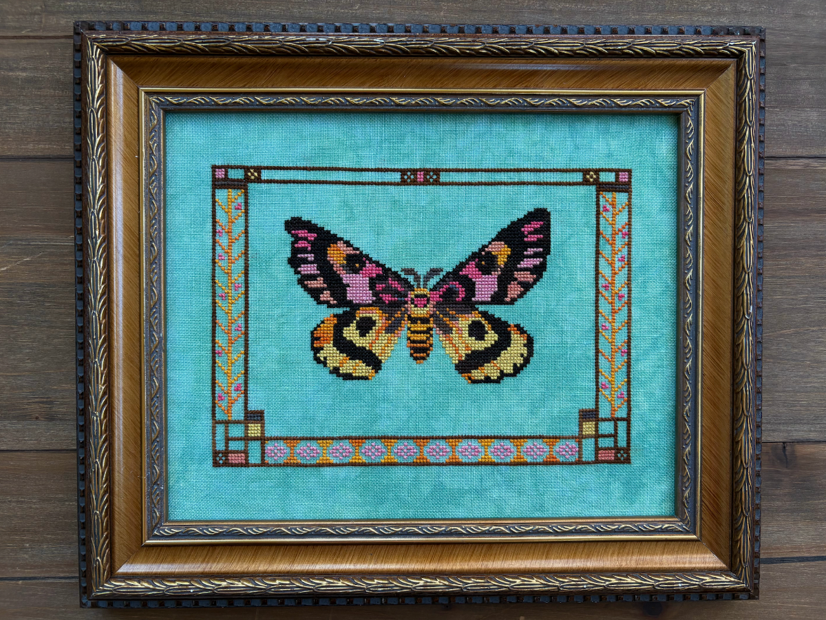 Western Sheep Moth - Petal Pusher - Cross Stitch Pattern