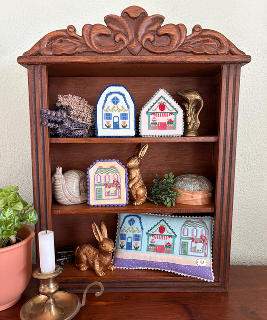 Petal Prairie Village: Spring - Petal Pusher - Cross Stitch Pattern