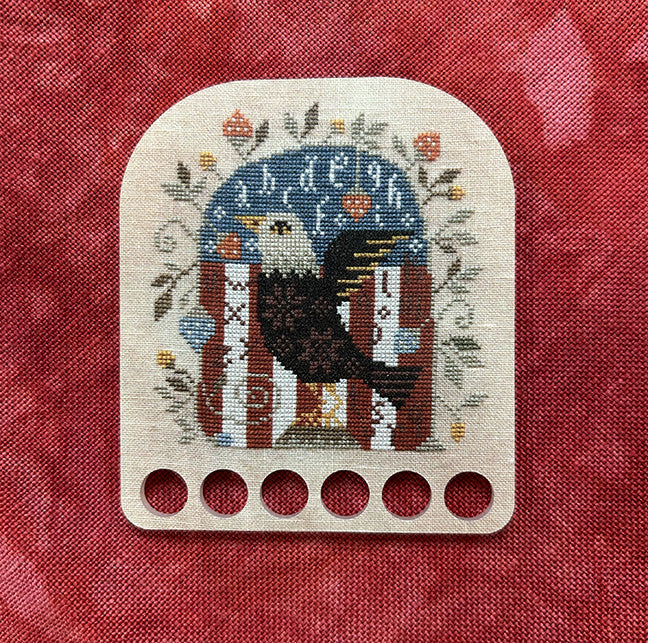 Patriotic ABC Thread Keep  (Barbara Ana) - Willoughby Ann