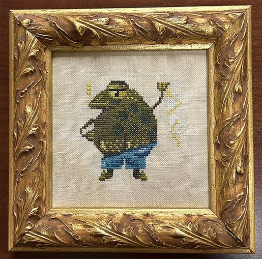 Cheeky Frog - Barbara Ana - Cross Stitch Pattern