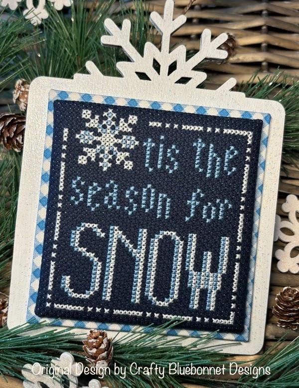 PREORDER Snowflake Season Finishing Board - Scarlett Sky Designs