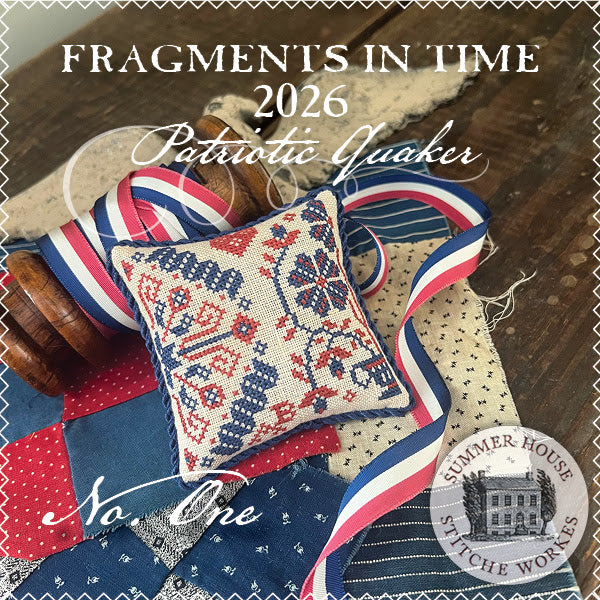 Fragments in time 2026 No. 1 - Summer House Stitch Workes - Cross Stitch Pattern