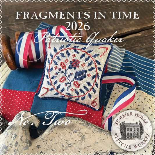 Fragments in time 2026 No. 2 - Summer House Stitch Workes - Cross Stitch Pattern