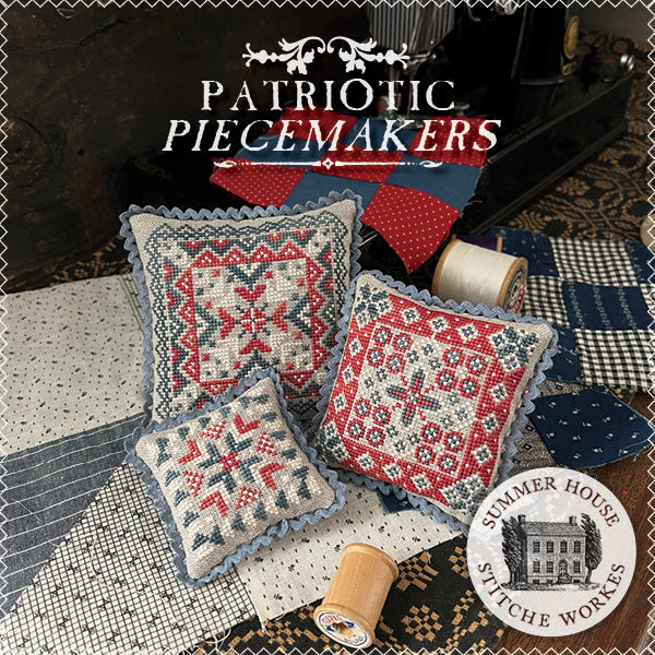 Patriotic Piecemakers - Summer House Stitch Workes - Cross Stitch Pattern