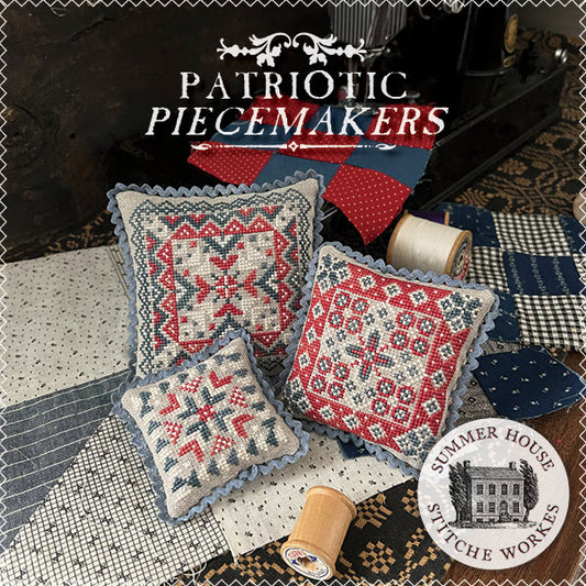 Patriotic Piecemakers - Summer House Stitch Workes - Cross Stitch Pattern