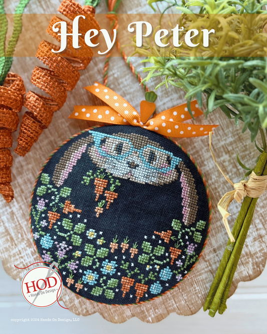 PREORDER Hey Peter - Hands on Design - Cross Stitch Pattern