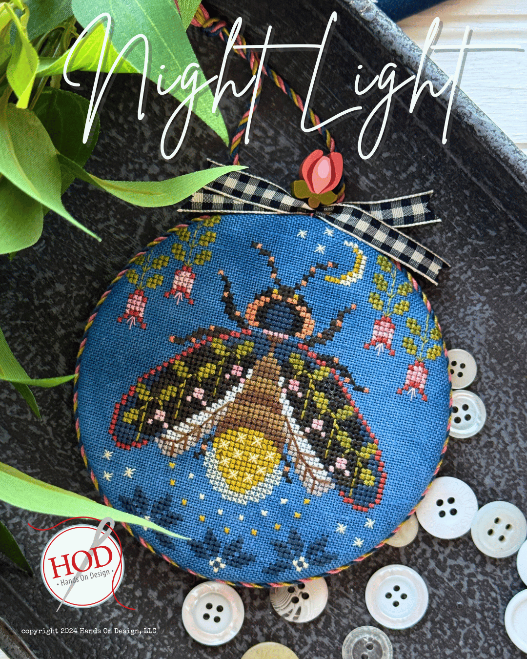 PREORDER Night Light - Hands on Design - Cross Stitch Pattern