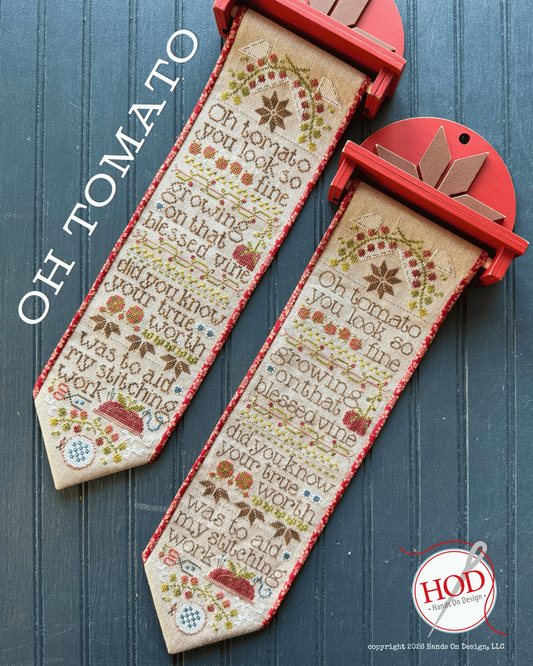 PREORDER Oh Tomato - Hands on Design - Cross Stitch Pattern