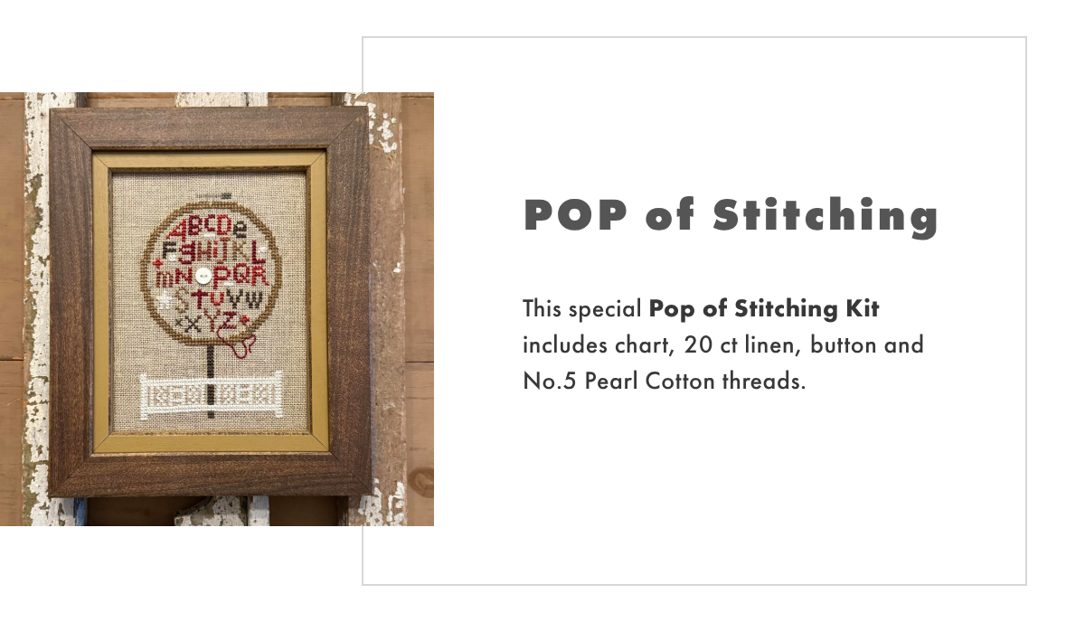 POP of Stitching - Bent Creek - Cross Stitch Pattern