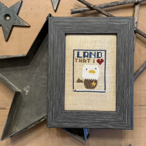 Land I love, Holiday Flair - Bent Creek - Cross Stitch Pattern