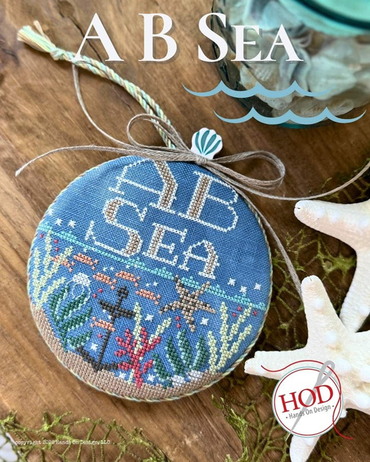 PREORDER - A B Sea - Hands on Design - Cross Stitch Pattern