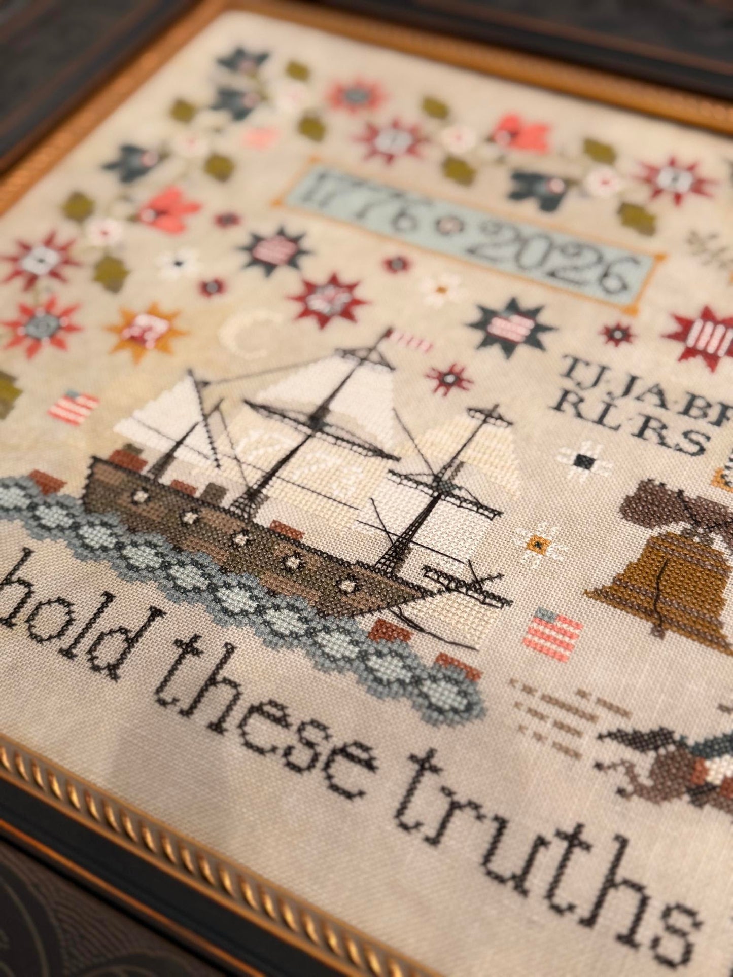PREORDER America 250 - Plum Street Samplers - Cross Stitch Pattern